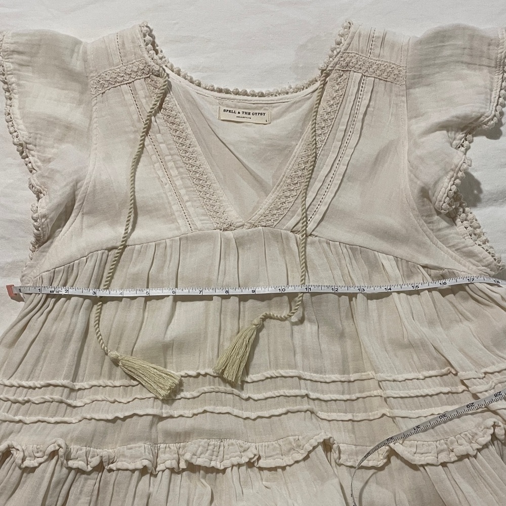 spell hanalei dress sz L - Picture 7 of 8